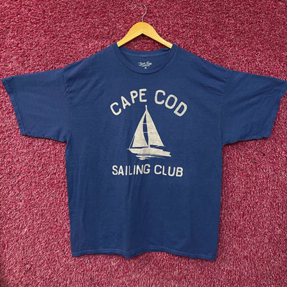 Cape Cod Sailing Club Sailboat Graphic T-Shirt XL