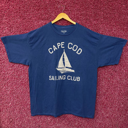 Cape Cod Sailing Club Sailboat Graphic T-Shirt XL