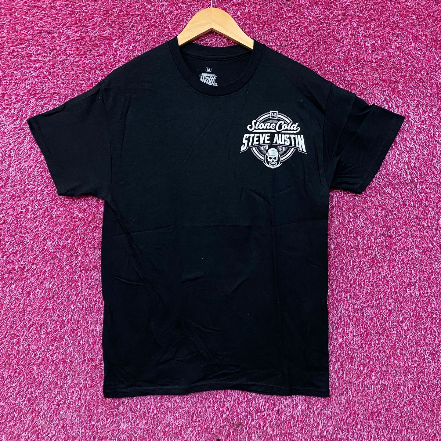 WWE "Stone Cold" Steve Austin 1997 Royal Rumble Winner Graphic T-Shirt Medium