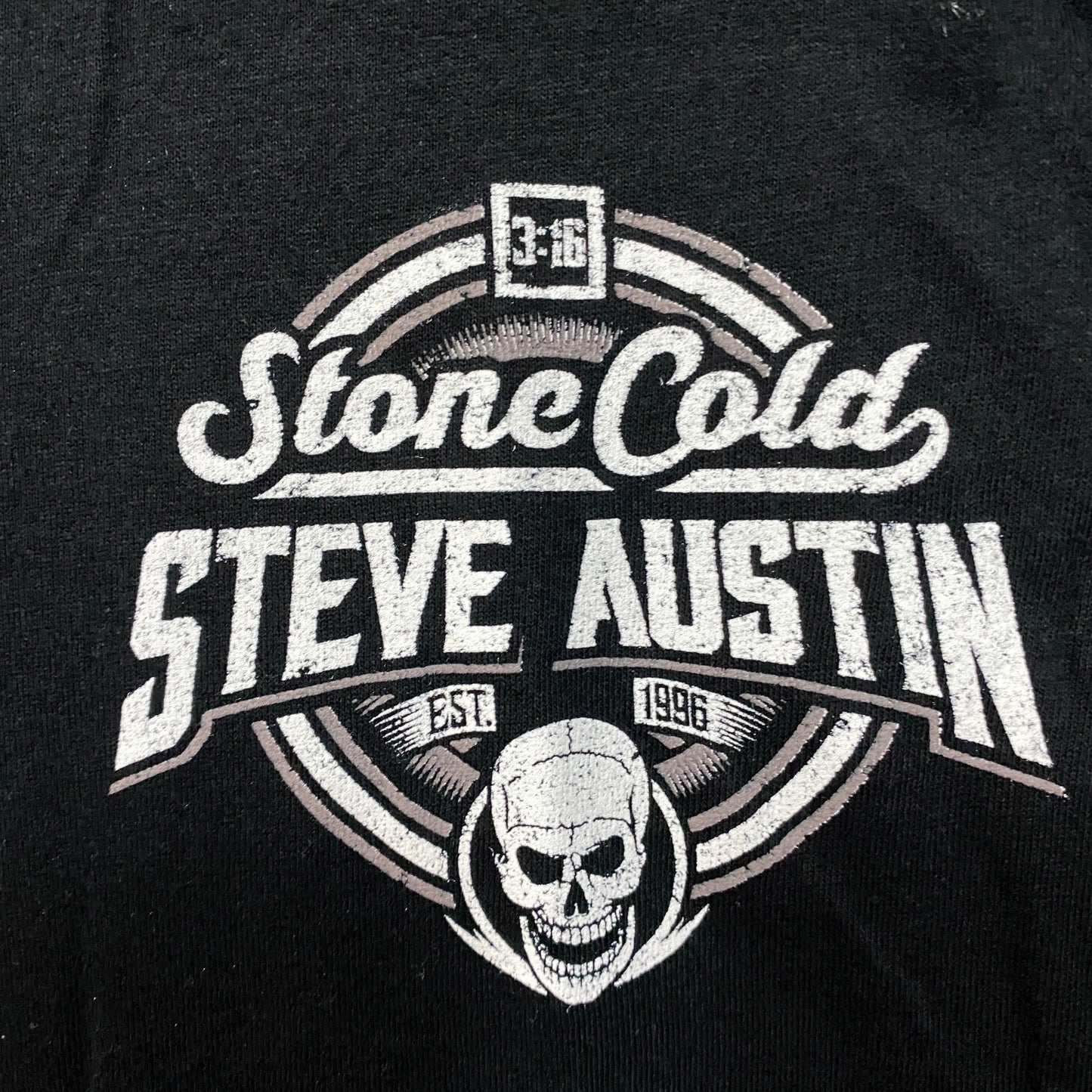 WWE "Stone Cold" Steve Austin 1997 Royal Rumble Winner Graphic T-Shirt Medium