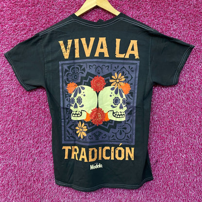 Modelo Cerveza Mexico Viva La Tradicion T-Shirt Medium