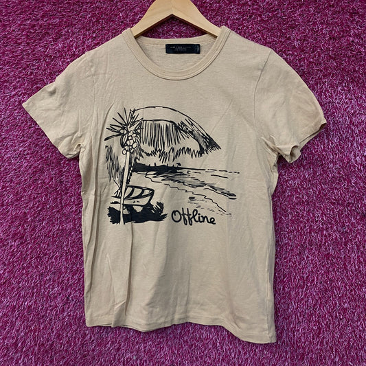 Junk Food Clothing Offline Original T-Shirt Large