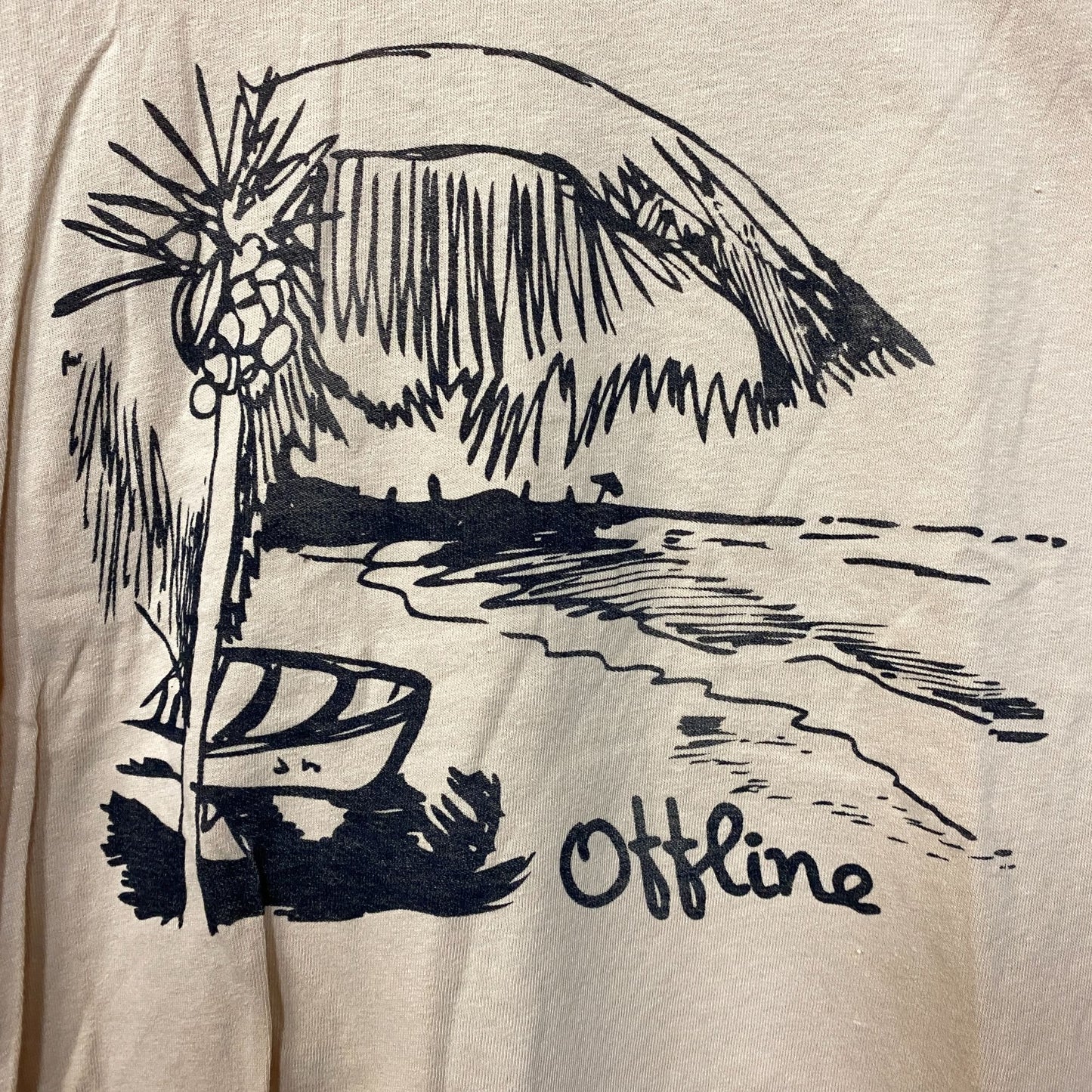 Junk Food Clothing Offline Original T-Shirt Large