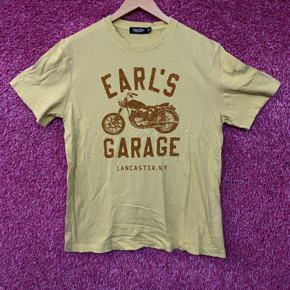 Junk Food Earl's Garage Vintage Style Graphic Women's T-Shirt Large