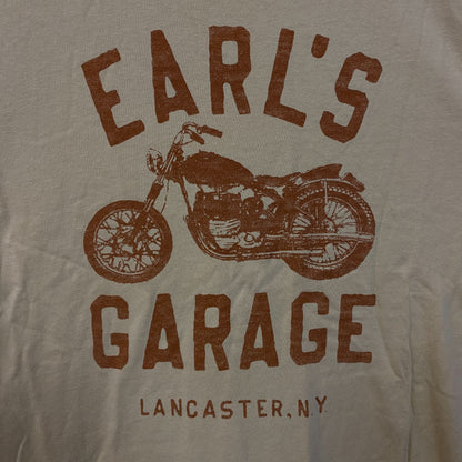 Junk Food Earl's Garage Vintage Style Graphic Women's T-Shirt Large