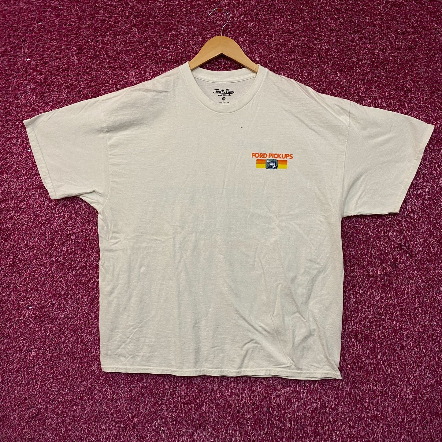 Junk Food Ford Pickups Trucks 1976 Graphic T-Shirt XL