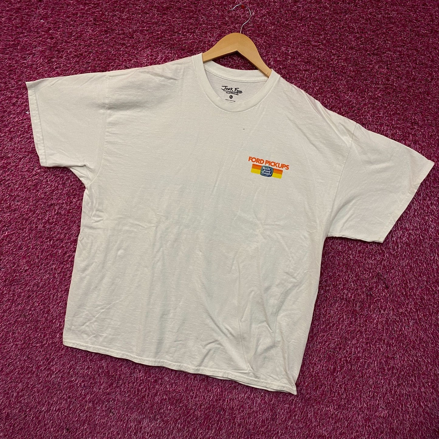 Junk Food Ford Pickups Trucks 1976 Graphic T-Shirt XL