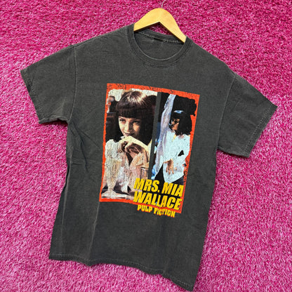 Pulp Fiction Mrs Mia Wallace Dance Date Poster Movie Tee M
