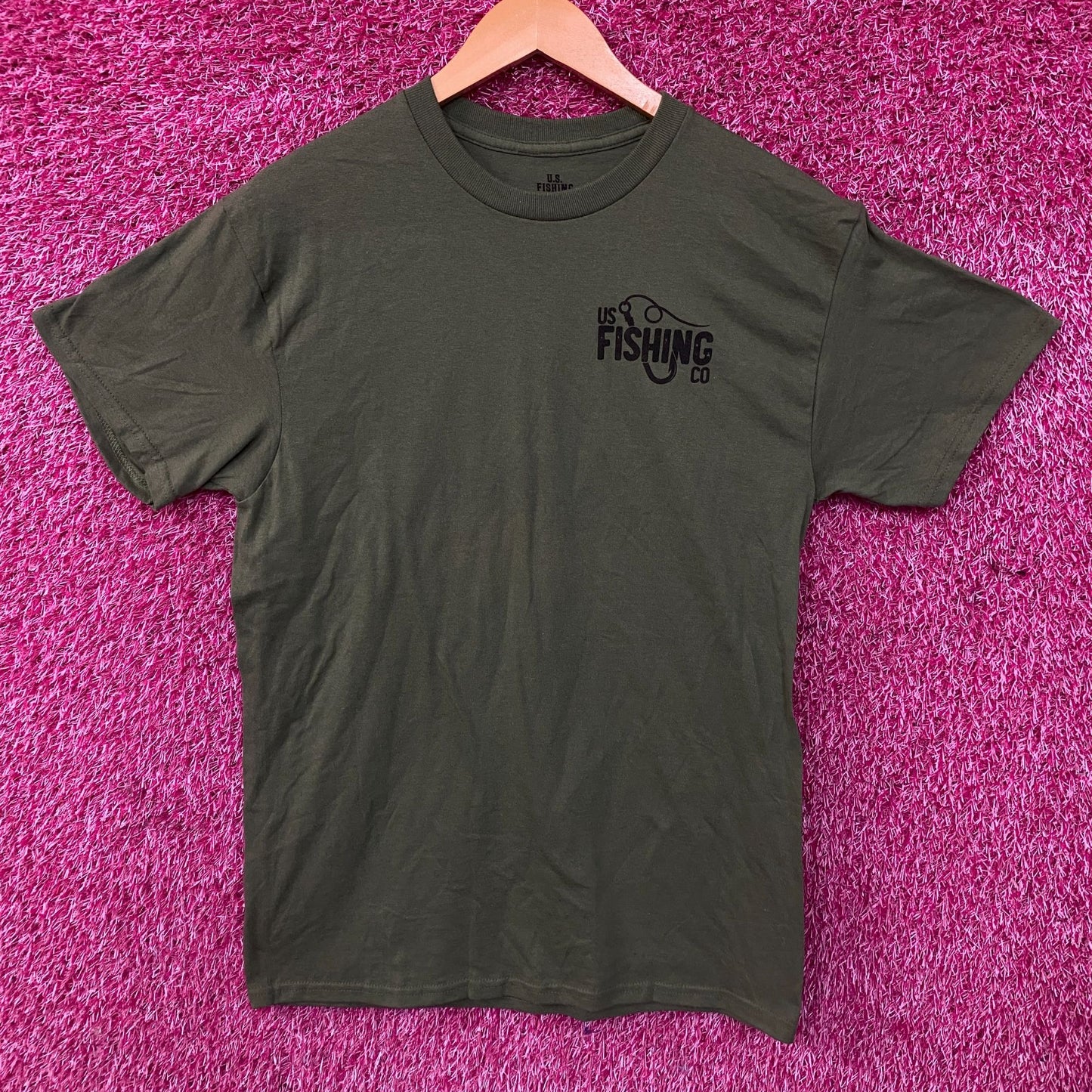 U.S. Fishing Company Logo T-Shirt Medium