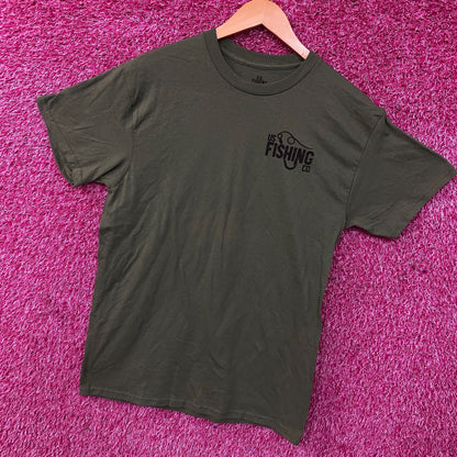 U.S. Fishing Company Logo T-Shirt Medium