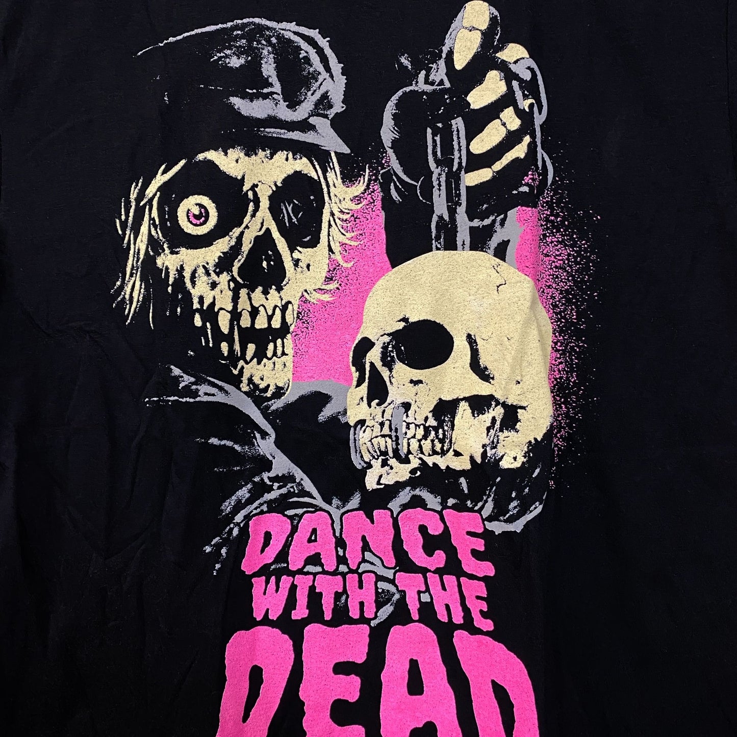 Dance With The Dead Dark Synthwave Band T-Shirt Large