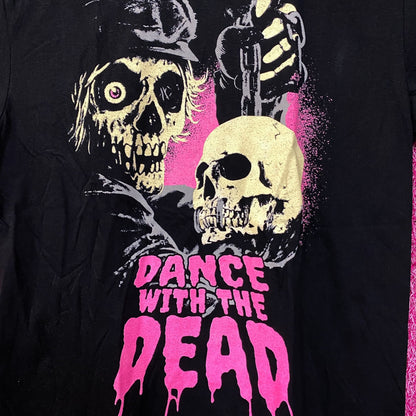 Dance With The Dead Dark Synthwave Band T-Shirt Large