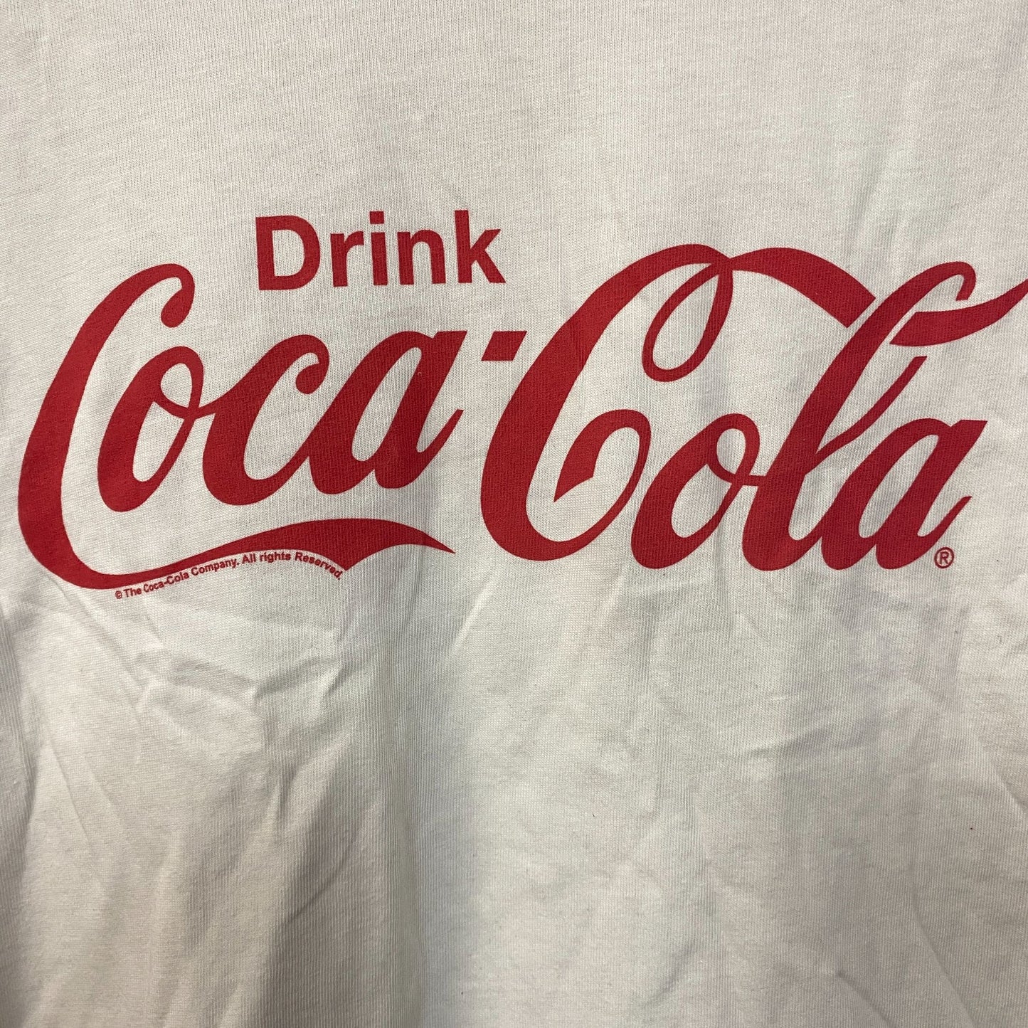Drink Coca-Cola Vintage Style 3/4 Sleeve T-Shirt Small