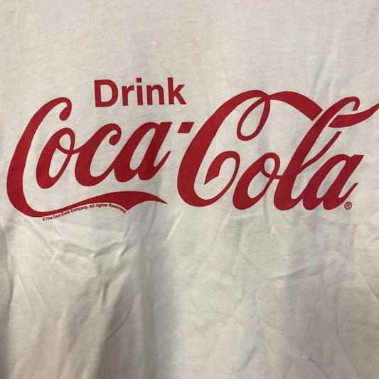 Drink Coca-Cola Vintage Style 3/4 Sleeve T-Shirt Small