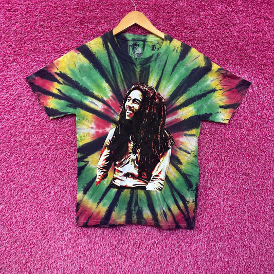 Bob Marley One Love Portrait tiedye T-shirt size small