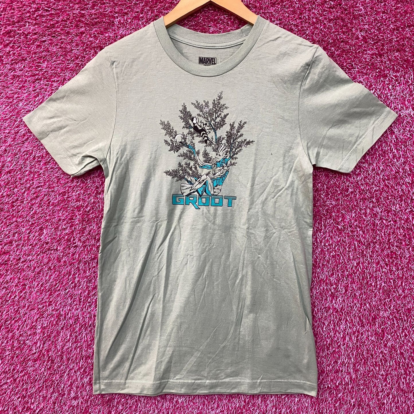Marvel Guardians of the Galaxy Groot Comic Story Tonal T-Shirt SM