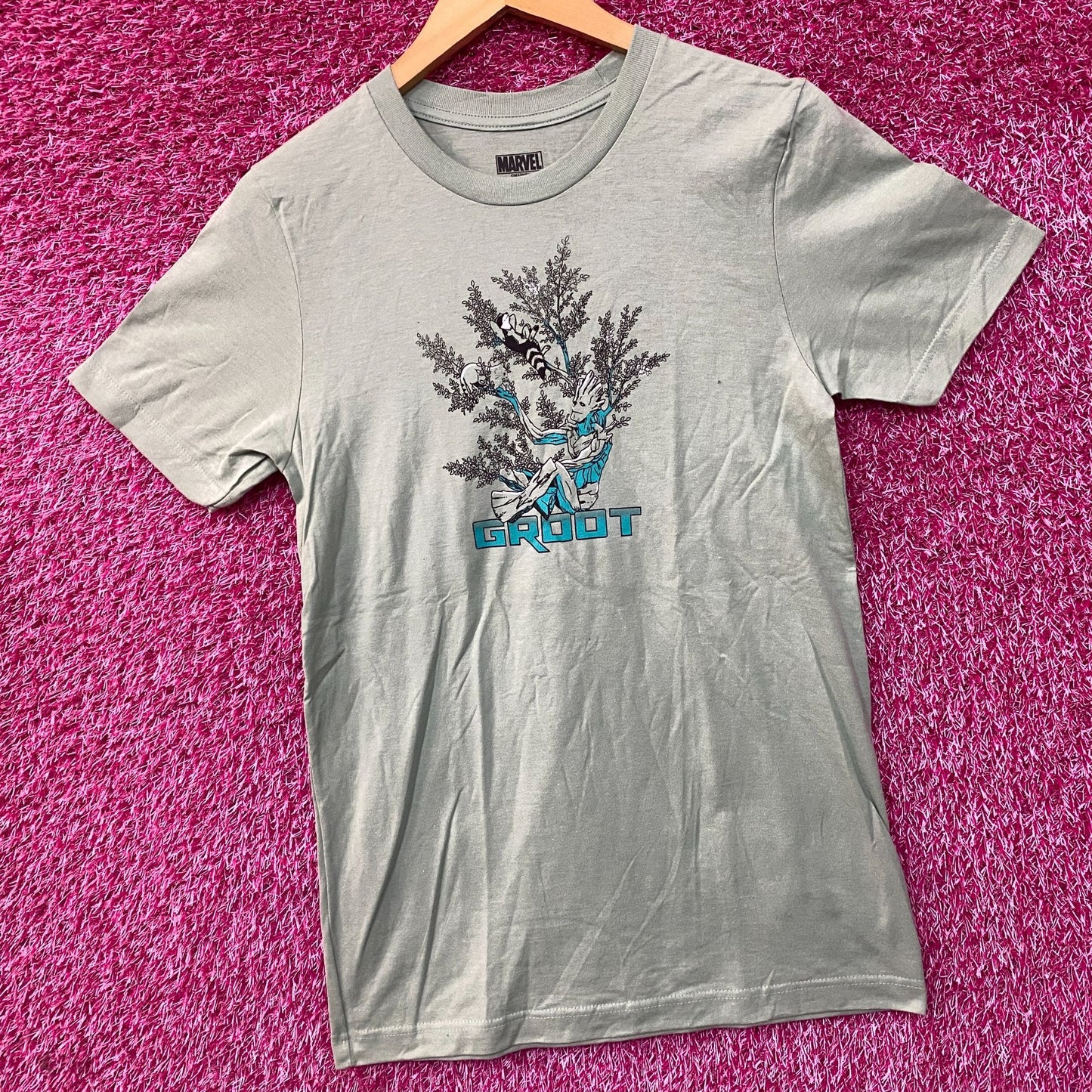 Marvel Guardians of the Galaxy Groot Comic Story Tonal T-Shirt SM