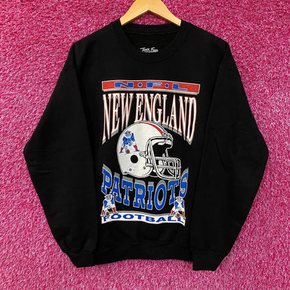 Junk Food Clothing New England Patriots Crewneck Sweatshirt Small