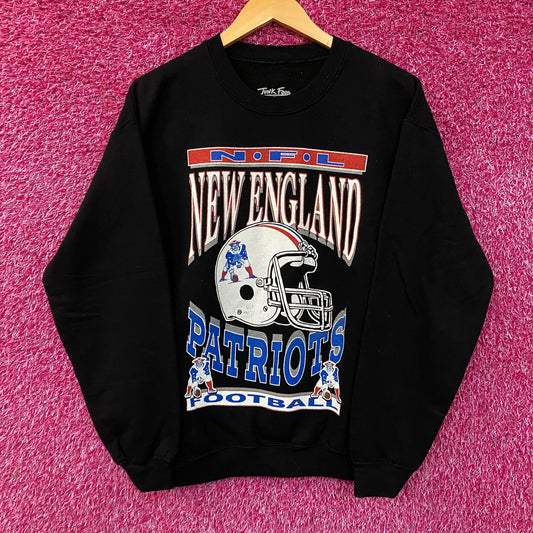 Junk Food Clothing New England Patriots Crewneck Sweatshirt Small