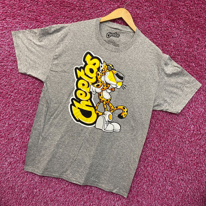 Cheetos Chester Cheetah Chip Mascot Firto-Lays Promo Tee L