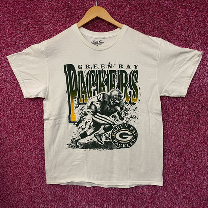 Junk Food Clothing NFL Green Bay Packers Rushing Flea Market T-Shirt Medium