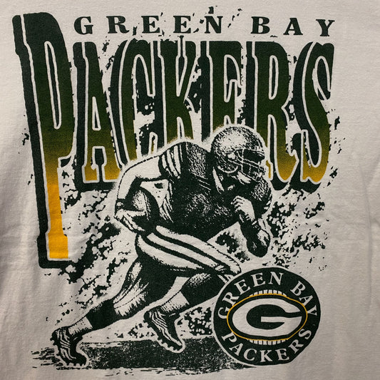 Junk Food Clothing NFL Green Bay Packers Rushing Flea Market T-Shirt Medium