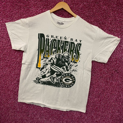 Junk Food Clothing NFL Green Bay Packers Rushing Flea Market T-Shirt Medium