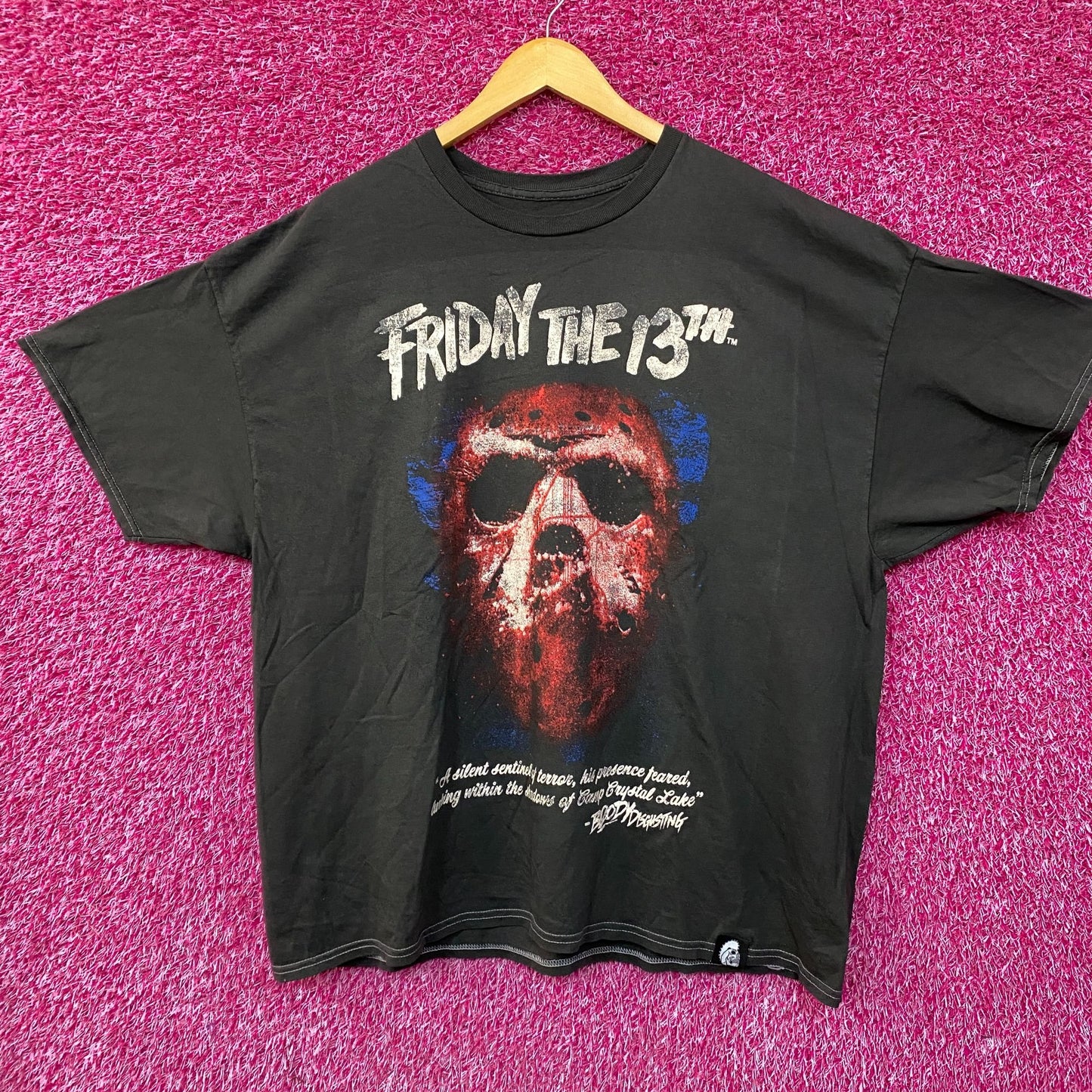 Friday The 13th Jason Voorhees Hockey Mask T-Shirt XL