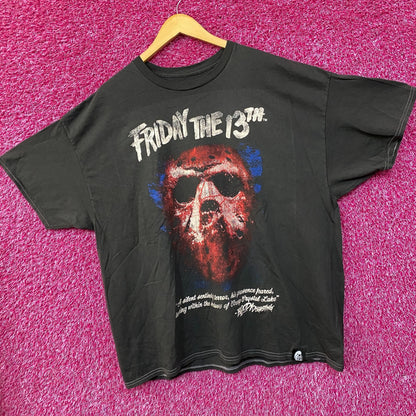 Friday The 13th Jason Voorhees Hockey Mask T-Shirt XL