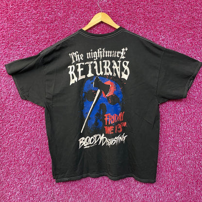 Friday The 13th Jason Voorhees Hockey Mask T-Shirt XL