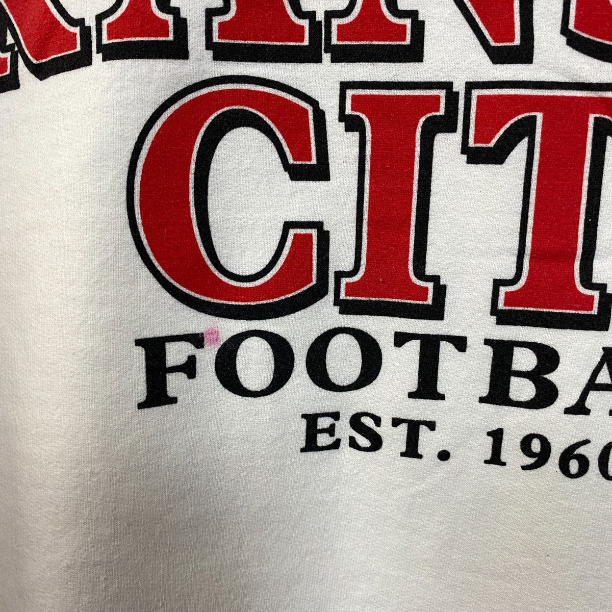 Junk Food Clothing Kansas City Chiefs White Hoodie XS
