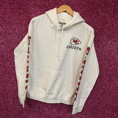 Junk Food Clothing Kansas City Chiefs White Hoodie XS