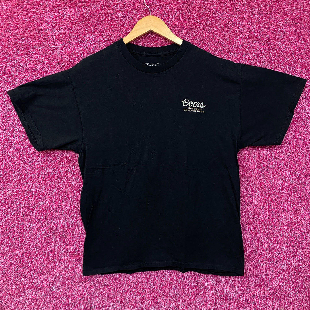 Junk Food Coors Golden Banquet Graphic T-Shirt Large