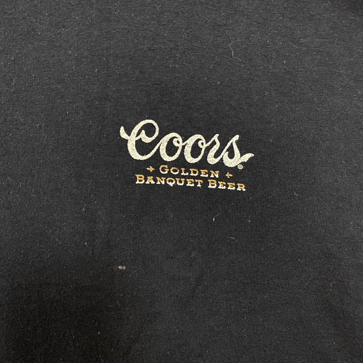 Junk Food Coors Golden Banquet Graphic T-Shirt Large