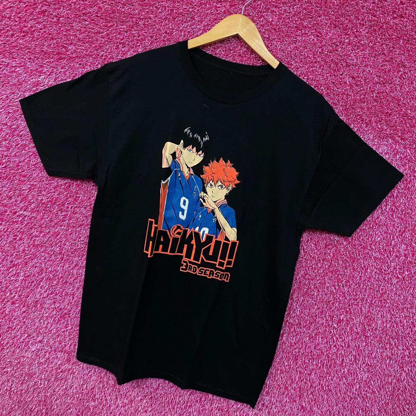 Haikyu Kageyama and Hinata Tshirt size medium