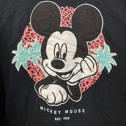 Disney Mickey Mouse Palm Trees Long Sleeve T-Shirt XL