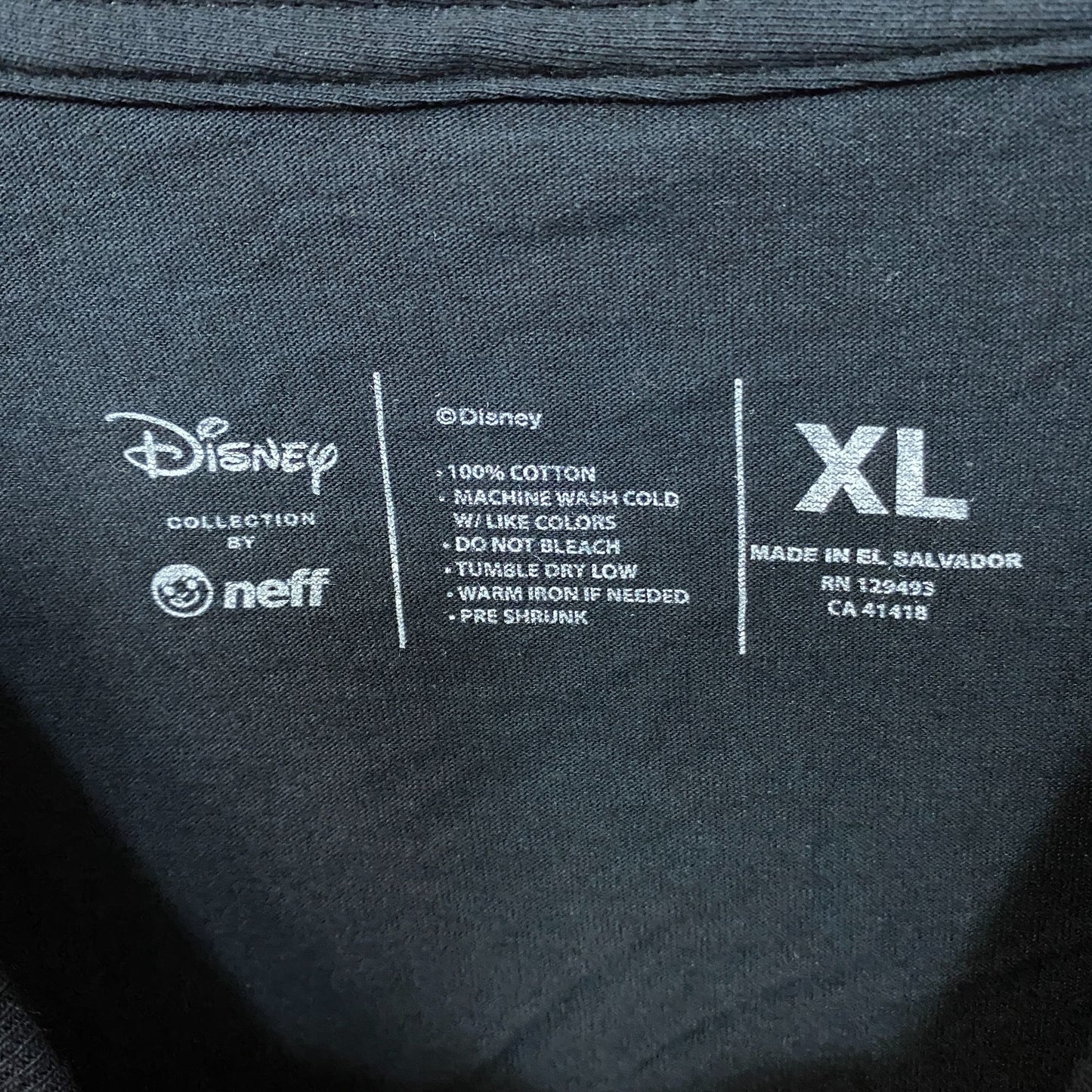 Disney Mickey Mouse Palm Trees Long Sleeve T-Shirt XL