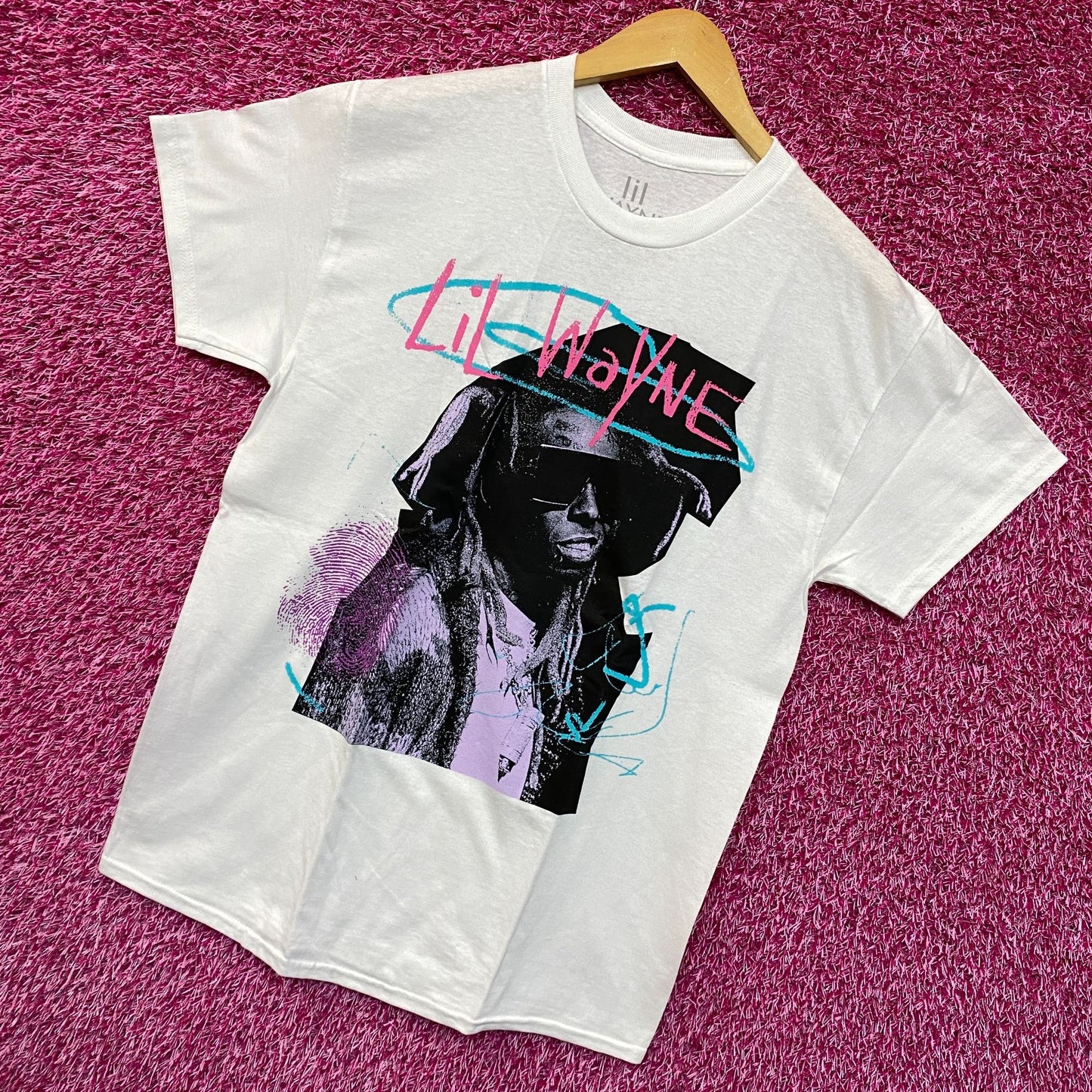Lil Wayne Greatest Rapper Alive Rap Tshirt size Medium