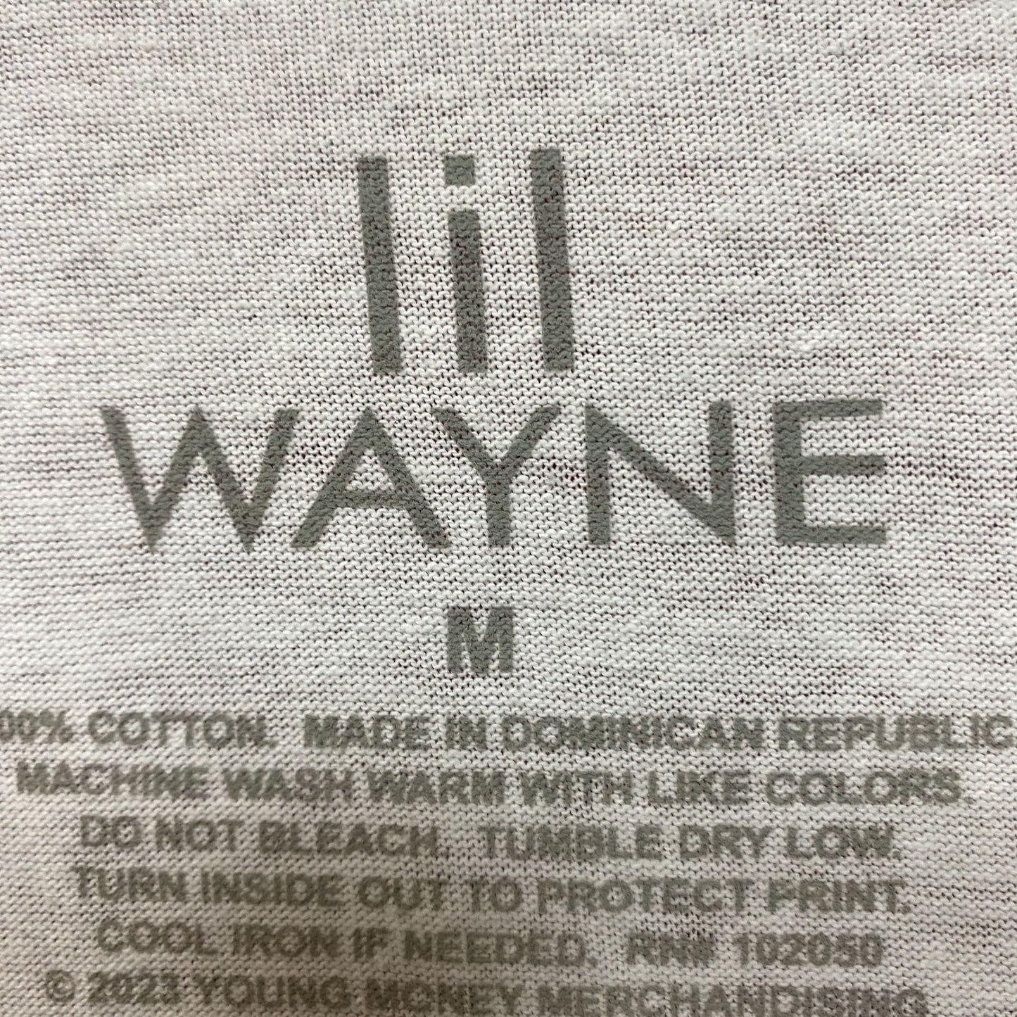 Lil Wayne Greatest Rapper Alive Rap Tshirt size Medium