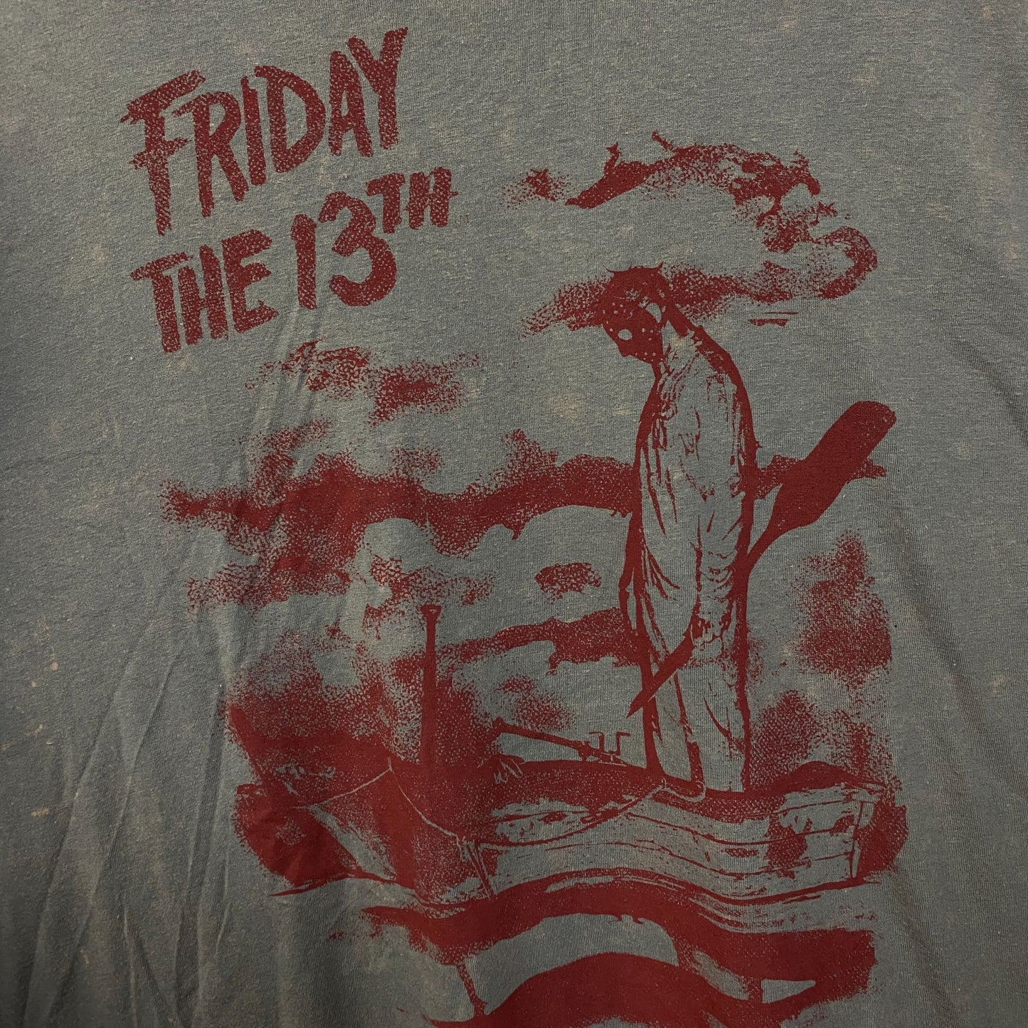 Friday The 13th Jason Voorhees Camp Crystal Lake Long Sleeve 2XL