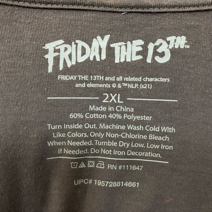 Friday The 13th Jason Voorhees Camp Crystal Lake Long Sleeve 2XL