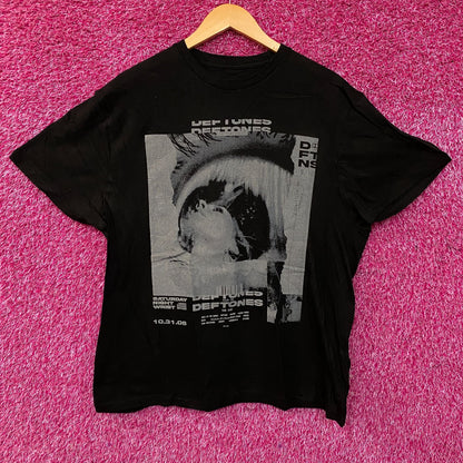 Deftones Saturday Night Wrist 10.31.06. Album Art Alternative Metal T-Shirt Large