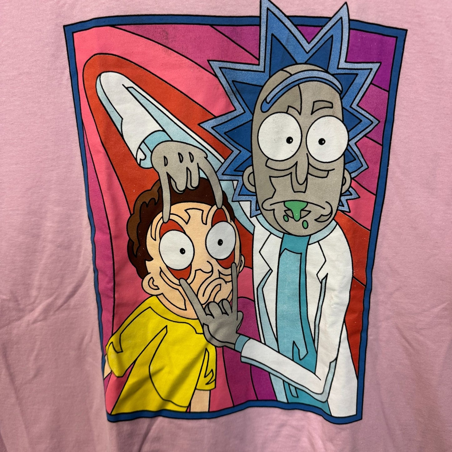 Rick and Morty Eye Pull T-shirt size 2XL