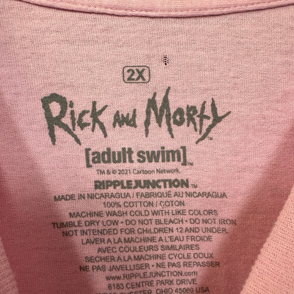Rick and Morty Eye Pull T-shirt size 2XL