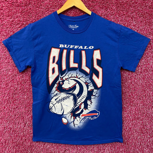 Junk Food NFL Buffalo Bills Blue Logo T-Shirt Small