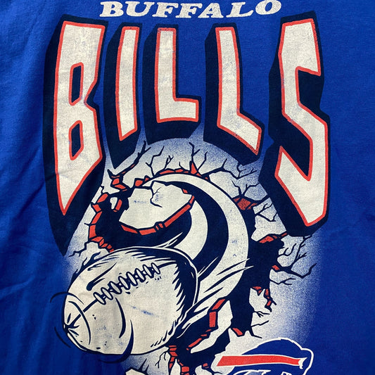 Junk Food NFL Buffalo Bills Blue Logo T-Shirt Small