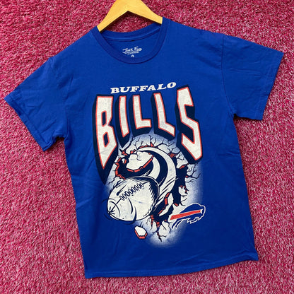 Junk Food NFL Buffalo Bills Blue Logo T-Shirt Small
