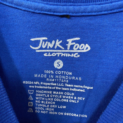 Junk Food NFL Buffalo Bills Blue Logo T-Shirt Small