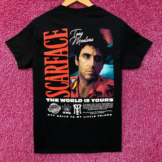 Scarface Tony Montana Movie Promo Tshirt size Small