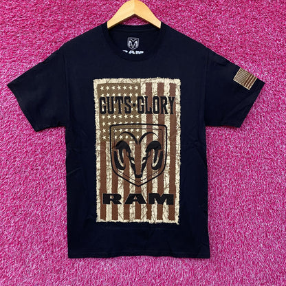 Dodge Rams Guts n Glory Classic Car Tshirt Size Small